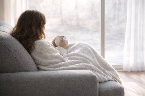 Coffee and a blanket